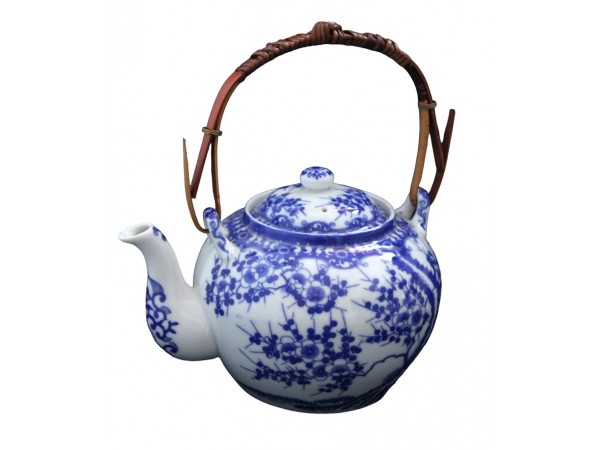  Ceainic  japonez din portelan, 2 litri